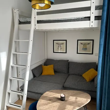 Ourcq, 19 - La Villette, Buttes Chaumont Apartment *