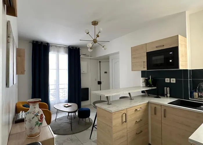 Appartement Ourcq, 19 - La Villette, Buttes Chaumont Paris